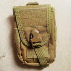 Double Layer Molle Running Belt Bag with Phone Pocket
