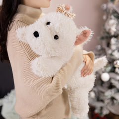 16.93In Cartoon Westie Dog Plush Toy - Home Decor & Gift