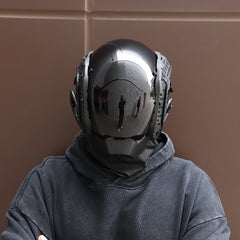 Cyberpunk Mask Cosplay Halloween Mechanical Real life Field Props