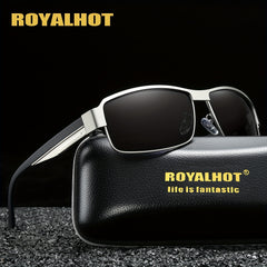 RoyalHot Metal Frame Polarized Sunglasses Sports Driving UV Protection