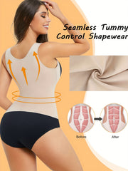 Tummy Control Tank Top Sleeveless Shapewear Women's Activewear