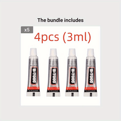 4pcs B7000 3ml Multi Strong Glue Waterproof Universal DIY Crafts