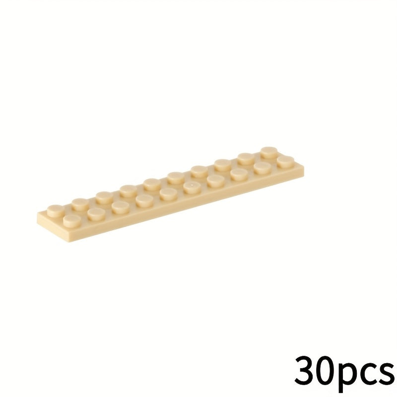 30pcs 2x10 Short Brick Building Blocks for MOC Bricks 3832 Durable ABS Material