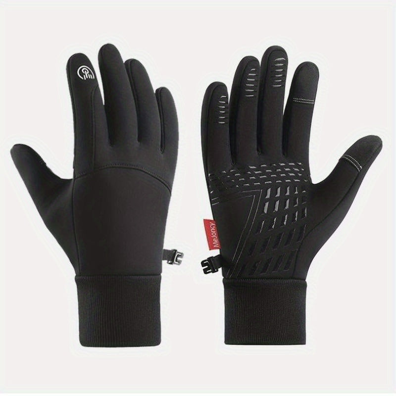 Winter Sports Velvet Gloves Non-slip Touch Screen Cycling Cold