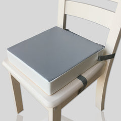 Toddler Booster Seat Dining Table PU Washable Non Slip Double Safe Straps
