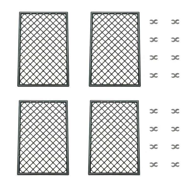 Mesh Fence Military Model Barrier Iron Wire Prop Protection Grid