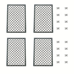 Mesh Fence Military Model Barrier Iron Wire Prop Protection Grid