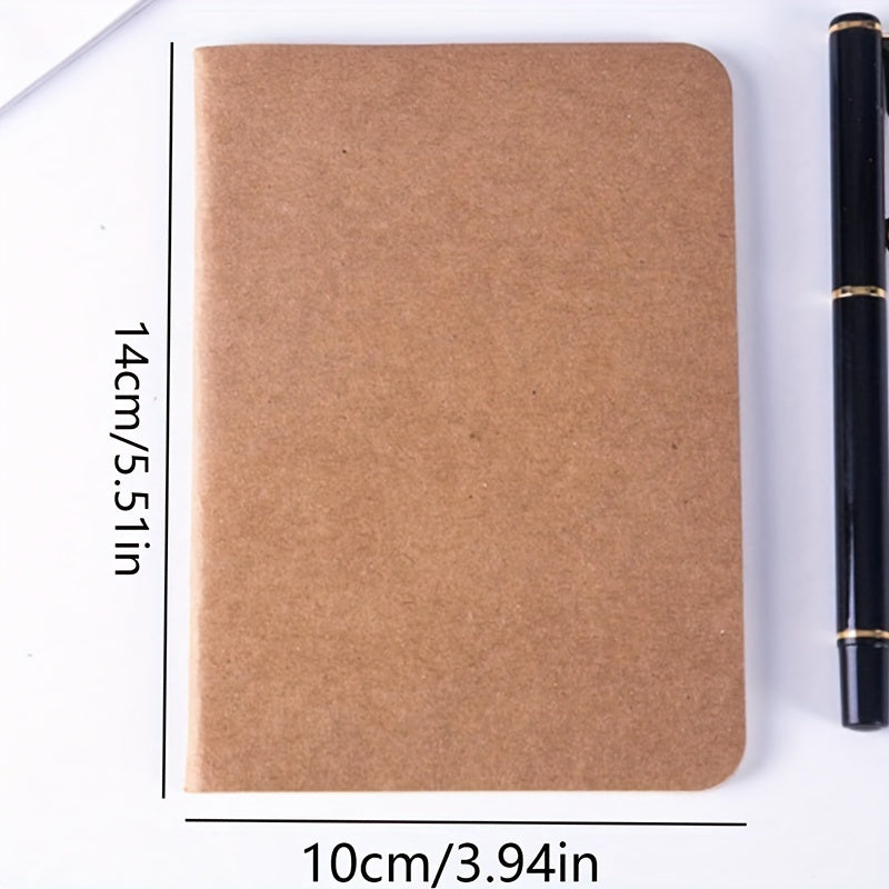 20 Sheets Retro Cowhide Blank Books with Stylish Cover