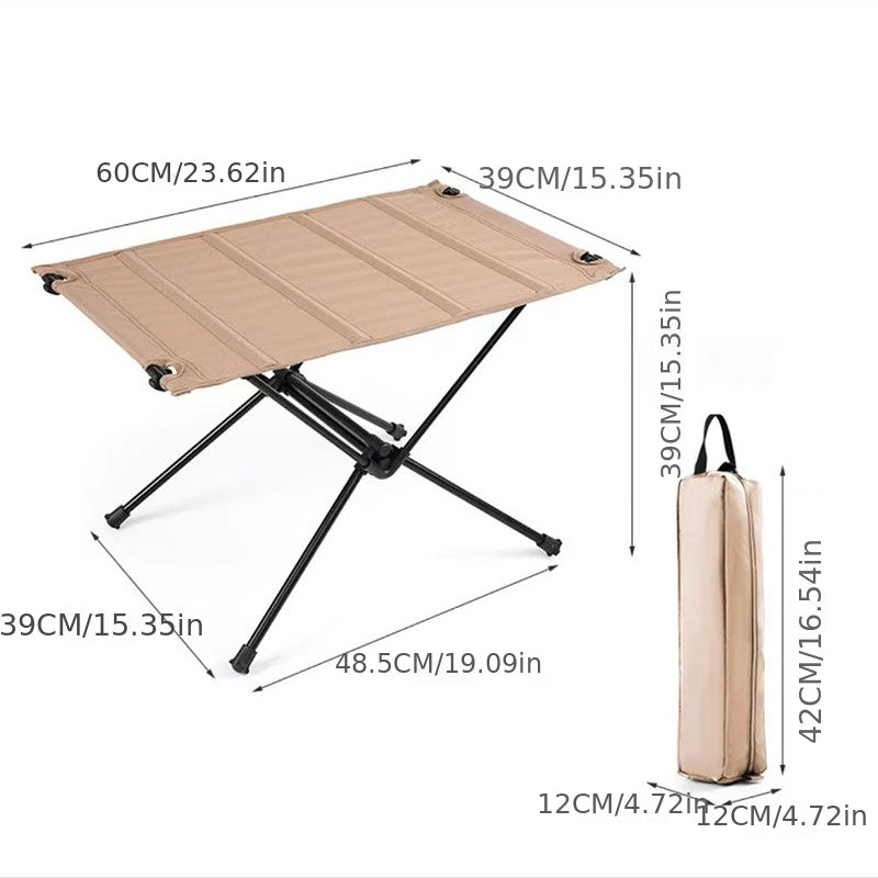 Portable Camping Table Lightweight Tear Resistant Aluminum Alloy Bracket