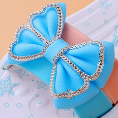 Bowknot Open Toe Sandals For Girls Non slip Breathable Sandals
