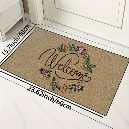 Stylish Welcome Mat for a Warm Home