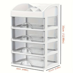 Large Makeup Organizer with Drawers Cosmetics Storage