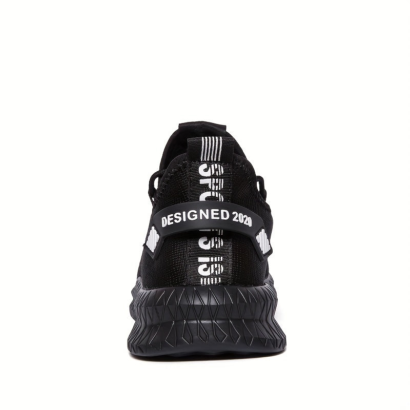 Men's Knitted Lightweight Sneakers for Running Jogging