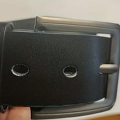Men's Business Casual Belt with Pin Buckle