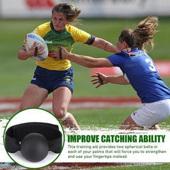4pcs Football Catching Training Straps Anti slip Rugby Equipment