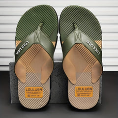 Men's Thong Sandals Non Slip Flip flops for Indoor Outdoor Beach Shower