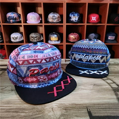 Boho Letter Embroidered Baseball Cap Snapback Hat