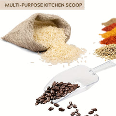 12pcs Plastic Kitchen Scoops for Ice Cream Coffee Tea and More