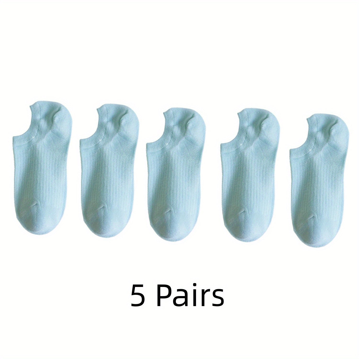 10 Pairs Soft Lightweight Ankle Socks Women's Stockings