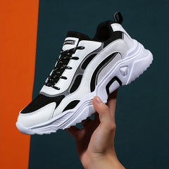 Thick Sole Chunky Sneakers Mesh Running Shoes