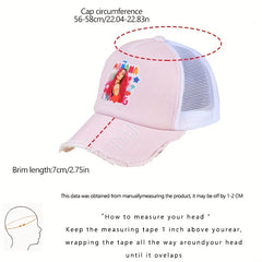 Unisex Sunshade Adjustable Baseball Cap for Outdoor Sport