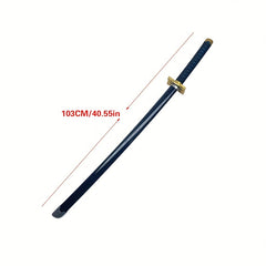 Katana Wooden Sword Samurai Sword Cosplay Prop Halloween Decoration