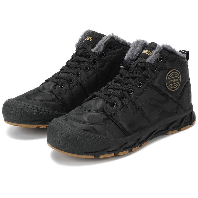 High Top Cotton Snow Boots for Hiking