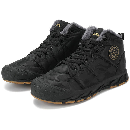 High Top Cotton Snow Boots for Hiking
