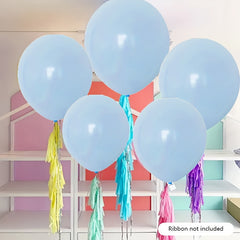 6pcs 18in Latex Balloons Giant Colorful Rainbow Balloons for Photo Shoot Wedding