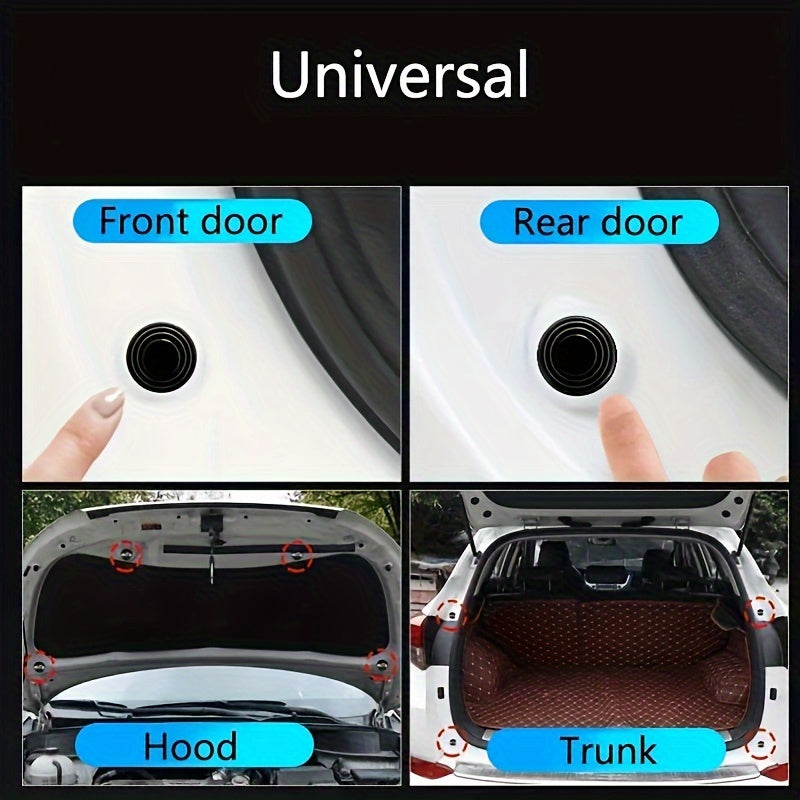 Car Door Shock Absorbing Cushion Anti-collision Strip Rubber Pier