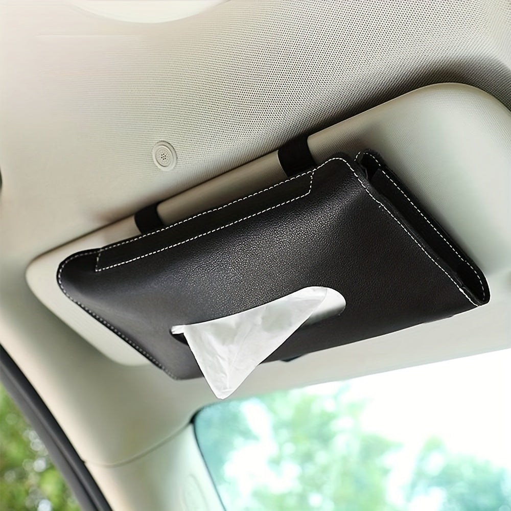 Car Sun Visor Tissue Box Creative Car Tissue Box