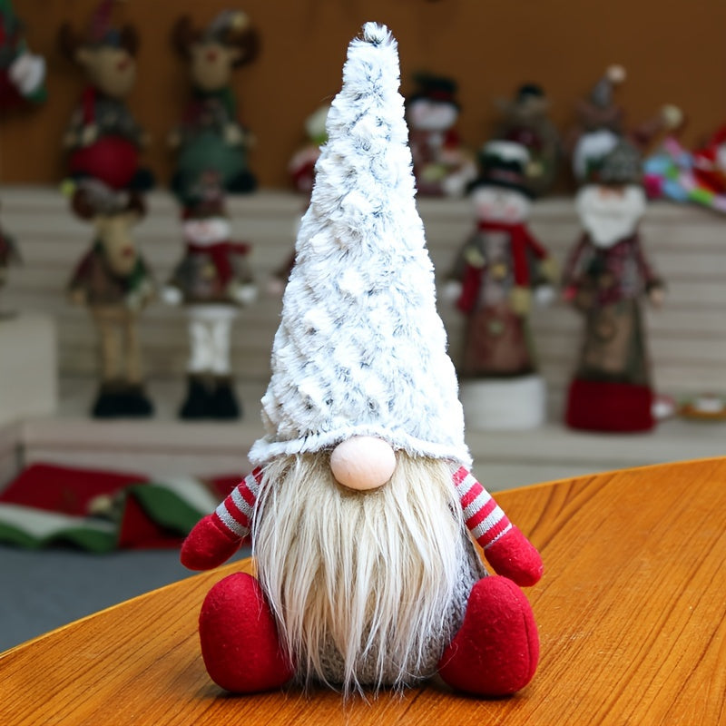 Christmas Dwarf Faceless Doll Funny Old Man Xmas Decoration