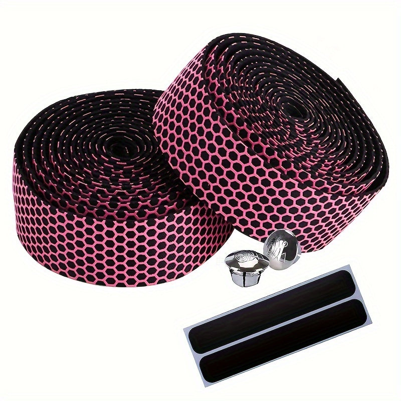 Silicone Honeycomb Strap for Road Bike Handlebar