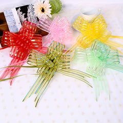 10pcs Colorful Gift Wrapping Raffia Ribbon for Birthdays and Christmas