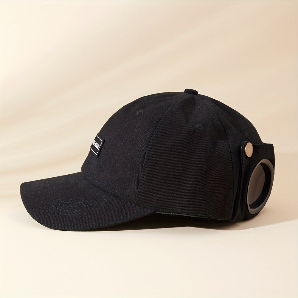 Men's Duck Tongue Cap with Sunglasses Sun Hat