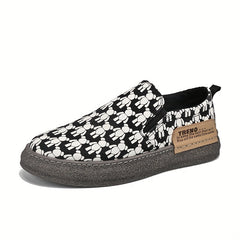 Men's Anime Print Slip On Casual Shoes For Spring And Summer