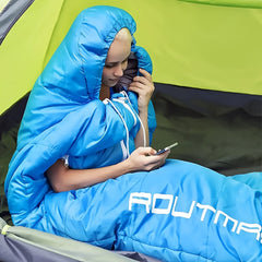 All Seasons Adult Camping Sleeping Bag with Hand Hole