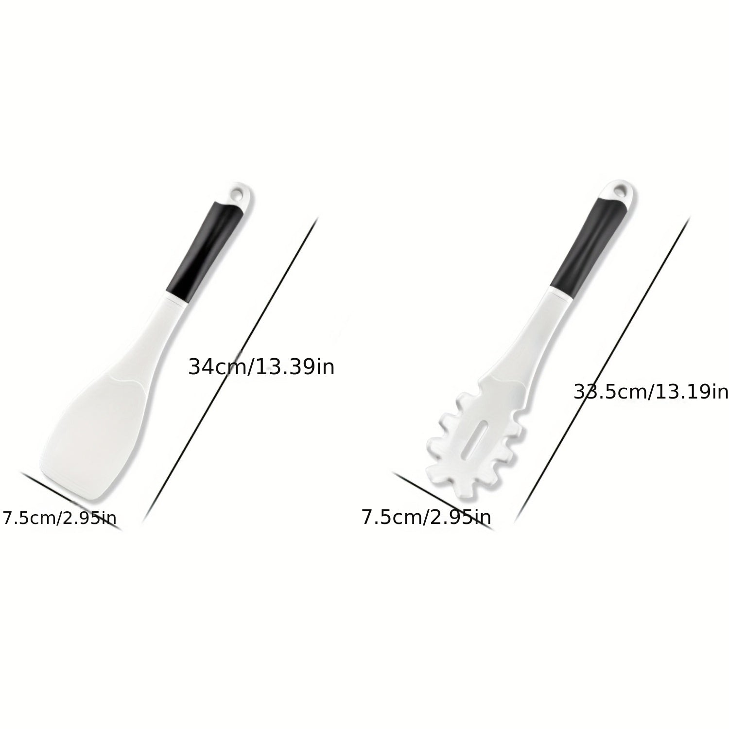 6pcs Silicone Spatula Spoon Set Non Stick Heat Resistant Kitchen Utensils