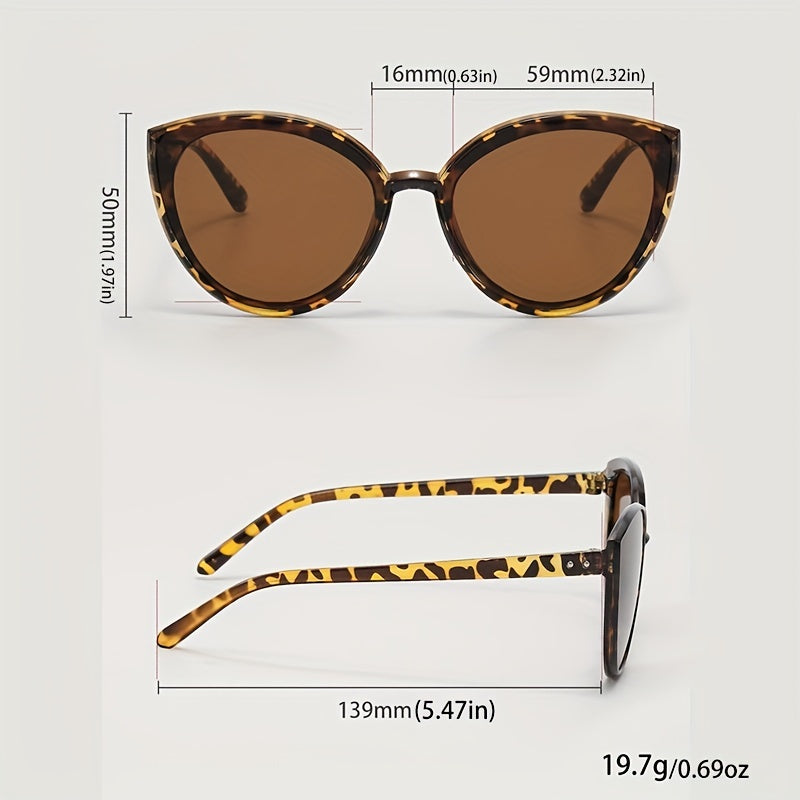 Cat Eye Sunglasses UV400 Sun Shades Glasses For Driving Vacation