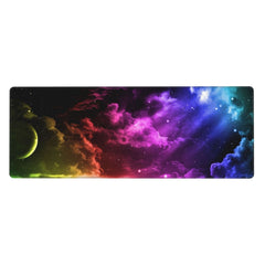 Starry Sky Extended Mouse Pad Gaming Mouse Pad 31.5x12 Inch Non Slip Mousepad