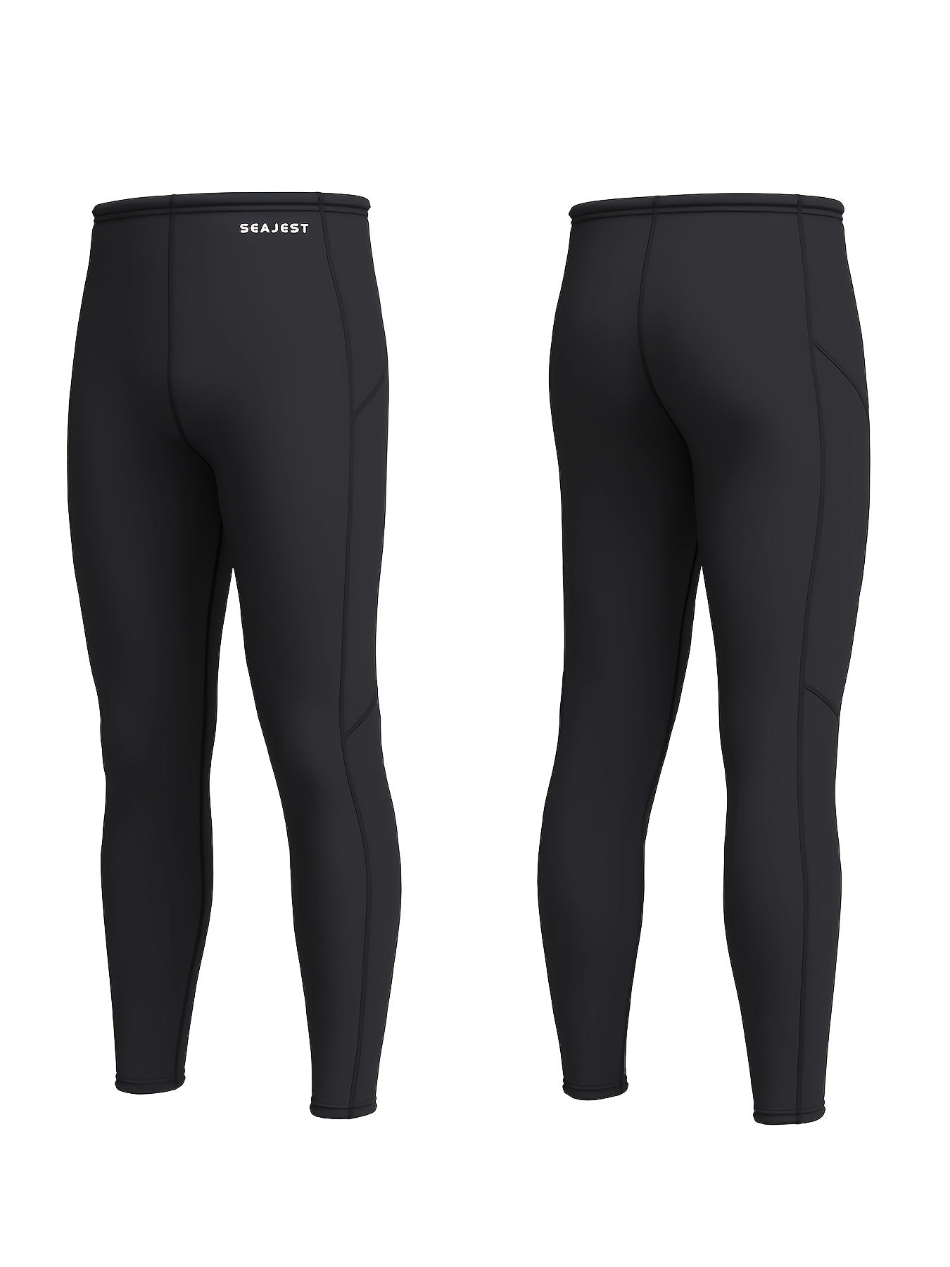 Men's Neoprene Diving Trunks Leggings Warm Quick Dry Compression Pants