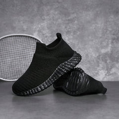 Girl's Breathable Slip On Sock Shoes Soft Sole Sneakers For Kids