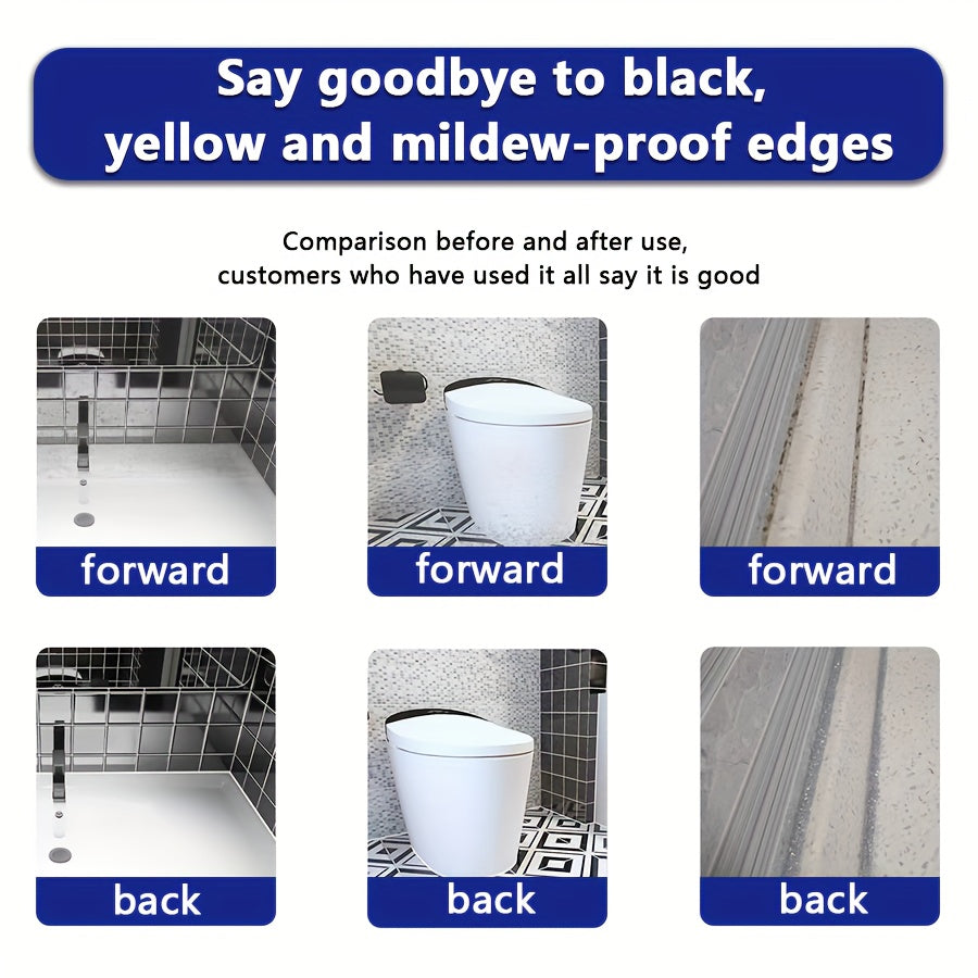 Waterproof Mildew Sealant for Kitchen & Bathroom, Tile Wall/Floor Pointing Agent
