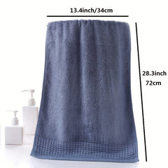 Bamboo Cotton Hand Towels Ultra Absorbent Soft Face Towel 34.04X71.88 cm