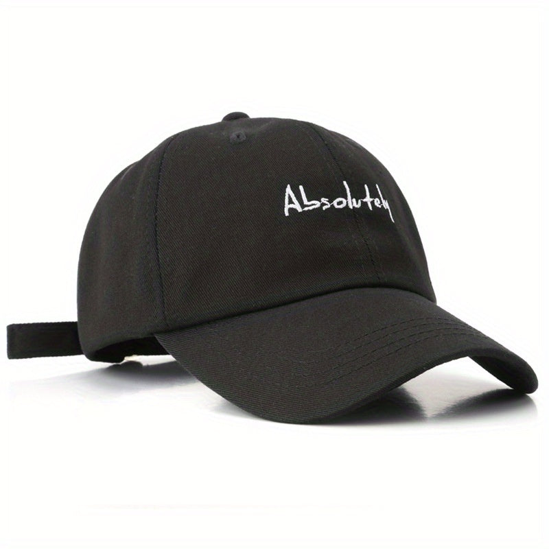 Men's Letter Embroidery Baseball Cap