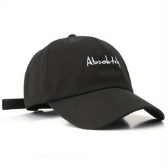 Men's Letter Embroidery Baseball Cap