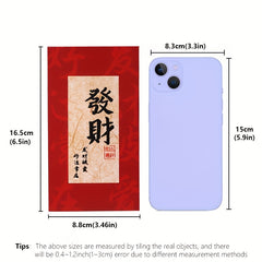 6pcs Year Of The Dragon Red Envelopes Lucky Money Spring Universal Envelopes
