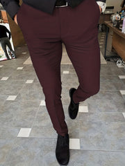 Men's Formal Stretch Dress Pants for Business - Spring/Summer