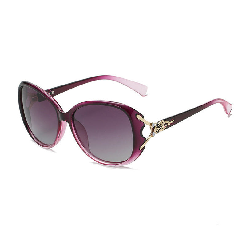 Ladies Classic Polarized Sunglasses Fox Head Outdoor Driving Sunglasses