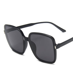 Gradient Square Sunglasses for Women, Large Frame Eyewear